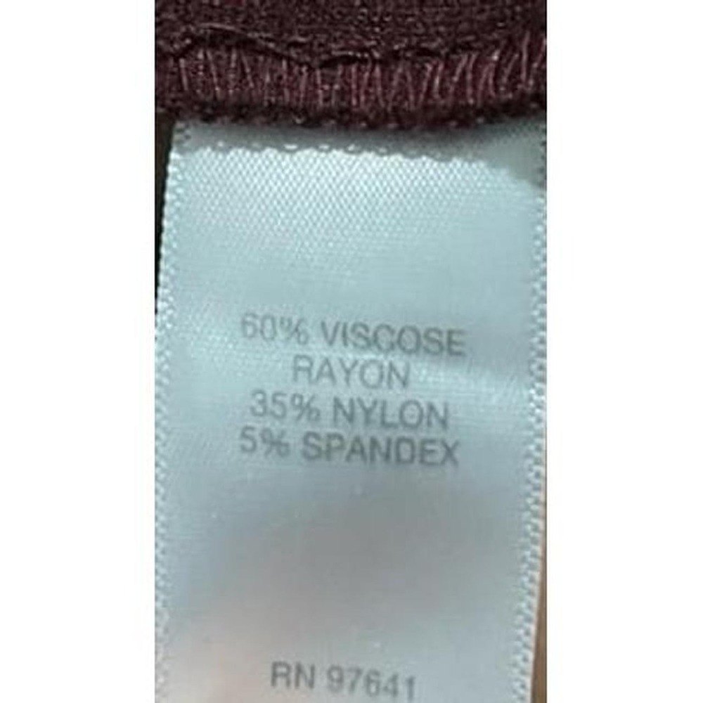 NWT J.Jill Ponte Slim Leg Pull On Business Work Career Stretch Casual Pants - Picture 6 of 6